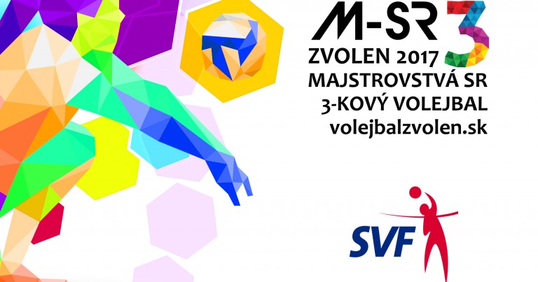 Zvolen organizátorom M-SR 3kový volejbal