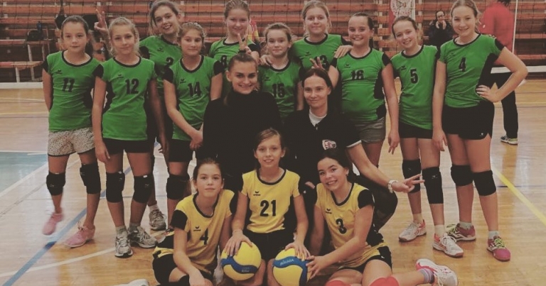 Zvolenska výprava v Poltári. Turnaj 3kovy ABC #bojujemezazvolen💞🏐😎 #mladšiežiačky💜